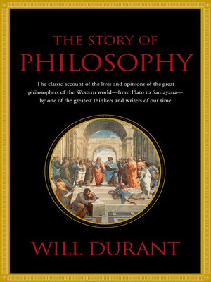 cover image of The Story of Philosophy